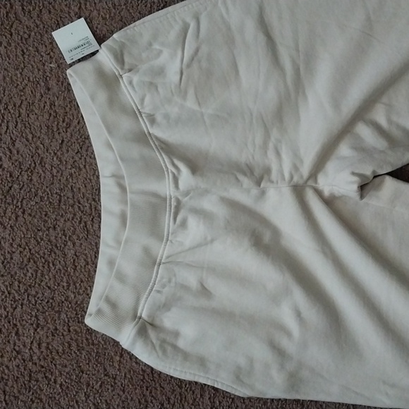 NWT Good American Wide Leg Sweatpant 100% COTTON - Picture 2 of 5